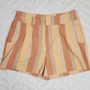 Versona striped shorts.